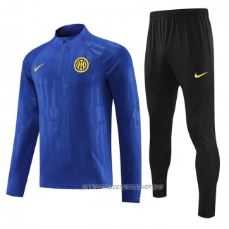 Chandal de Sudadera del Inter Milan 23-24 Azul