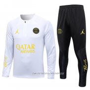 Chandal de Sudadera del Paris Saint-Germain Jordan 23-24 Blanco