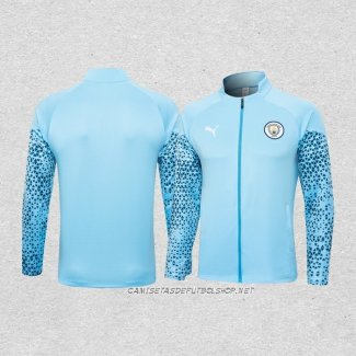 Chaqueta del Manchester City 23-24 Azul