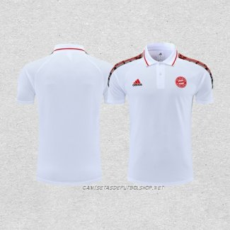 Camiseta Polo del Bayern Munich 22-23 Blanco