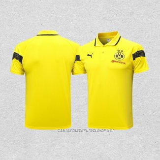 Camiseta Polo del Borussia Dortmund 23-24 Amarillo