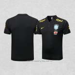 Camiseta Polo del Brasil 22-23 Negro