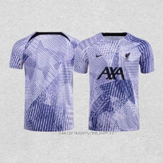 Camiseta Pre Partido del Liverpool 2022