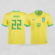 Camiseta Primera Brasil Jugador Bremer 2022