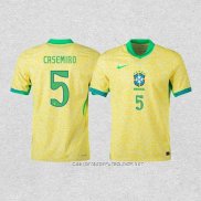 Camiseta Primera Brasil Jugador Casemiro 2024