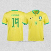 Camiseta Primera Brasil Jugador Raphinha 2022