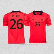 Camiseta Primera Corea del Sur Jugador Lee Kang In 2022