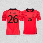 Camiseta Primera Corea del Sur Jugador Lee Kang In 2022