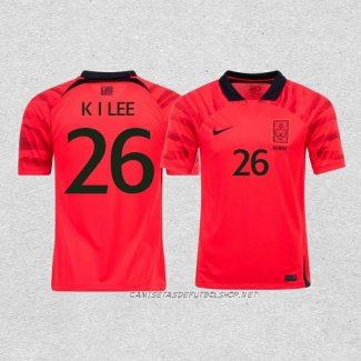 Camiseta Primera Corea del Sur Jugador Lee Kang In 2022