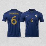 Camiseta Primera Francia Jugador Camavinga 2022