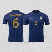 Camiseta Primera Francia Jugador Camavinga 2022