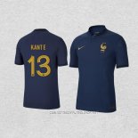 Camiseta Primera Francia Jugador Kante 2022