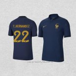 Camiseta Primera Francia Jugador T.Hernandez 2022