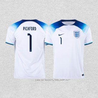 Camiseta Primera Inglaterra Jugador Pickford 2022