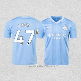 Camiseta Primera Manchester City Jugador Foden 23-24