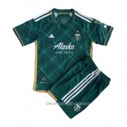 Camiseta Primera Portland Timbers 23-24 Nino