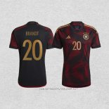 Camiseta Segunda Alemania Jugador Brandt 2022