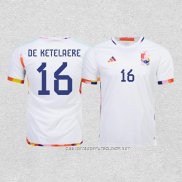 Camiseta Segunda Belgica Jugador De Ketelaere 2022