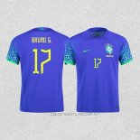 Camiseta Segunda Brasil Jugador Bruno G. 2022