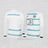 Camiseta Segunda Chelsea 22-23 Manga Larga