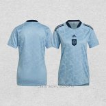 Camiseta Segunda Espana Euro 2022 Mujer