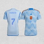 Camiseta Segunda Espana Jugador Morata 2022