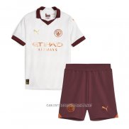 Camiseta Segunda Manchester City 23-24 Nino