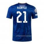 Camiseta Segunda Real Madrid Jugador Rodrygo 21-22