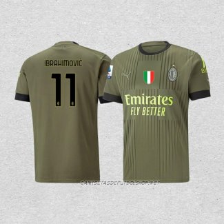 Camiseta Tercera AC Milan Jugador Ibrahimovic 22-23