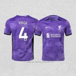 Camiseta Tercera Liverpool Jugador Virgil 23-24