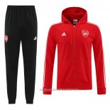 Chandal con Capucha del Arsenal 22-23 Rojo