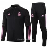 Chandal de Chaqueta del Real Madrid 20-21 Nino Negro