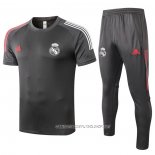 Chandal del Real Madrid 20-21 Manga Corta Gris