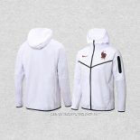 Chaqueta con Capucha del Francia 22-23 Blanco