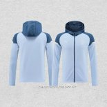 Chaqueta con Capucha del Manchester City 24-25 Azul