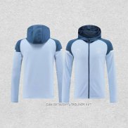 Chaqueta con Capucha del Manchester City 24-25 Azul