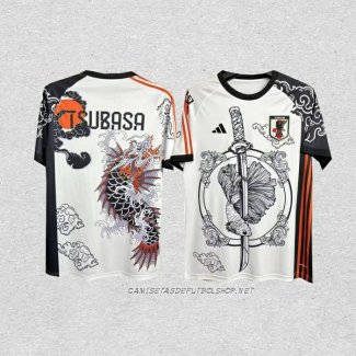 Tailandia Camiseta Japon Dragon 24-25 Blanco