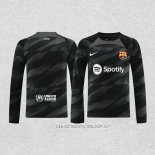 Camiseta Barcelona Portero 23-24 Manga Larga Negro