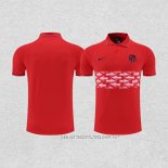 Camiseta Polo del Atletico Madrid 22-23 Rojo