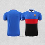 Camiseta Polo del Barcelona 22-23 Azul Rojo Negro