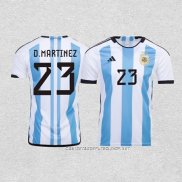 Camiseta Primera Argentina Jugador D.Martinez 2022