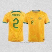 Camiseta Primera Australia Jugador Degenek 2022