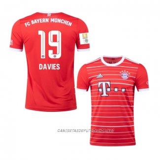 Camiseta Primera Bayern Munich Jugador Davies 22-23