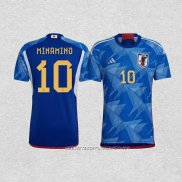Camiseta Primera Japon Jugador Minamino 2022