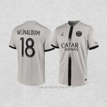 Camiseta Segunda Paris Saint-Germain Jugador Wijnaldum 22-23