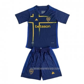 Camiseta Tercera Boca Juniors 2024 Nino