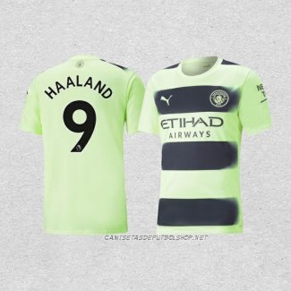 Camiseta Tercera Manchester City Jugador Haaland 22-23