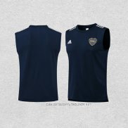 Camiseta de Entrenamiento Boca Juniors 21-22 Sin Mangas Azul