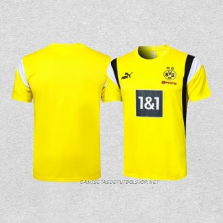 Camiseta de Entrenamiento Borussia Dortmund 23-24 Amarillo