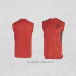 Camiseta de Entrenamiento Flamengo 21-22 Sin Mangas Rojo